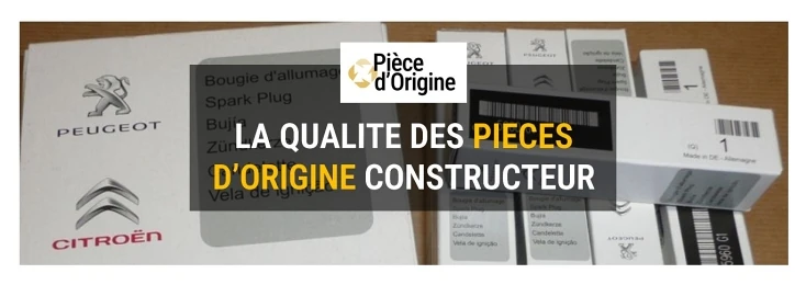 pièces d'origine contructeur garanties chez carmino