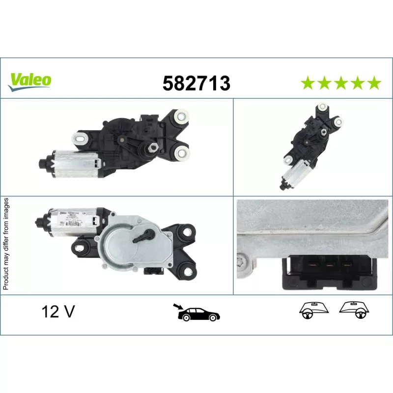 Moteur d'essuie-glace VALEO 582713