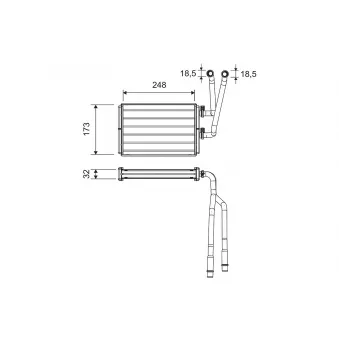 Système de chauffage VALEO 811523