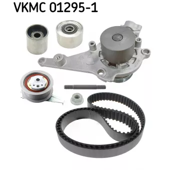 Pompe à eau + kit de courroie crantée SKF VKMC 01295-1