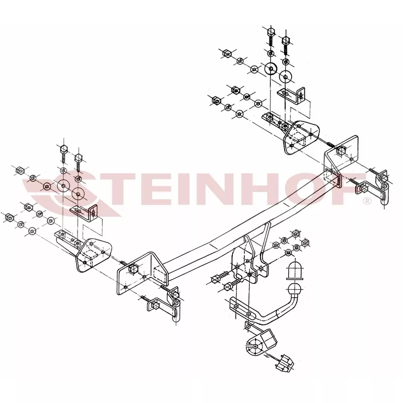 Dispositif d'attelage STEINHOF B-052