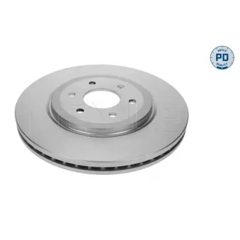 Jeu de 2 disques de frein avant MEYLE 36-15 521 0073/PD