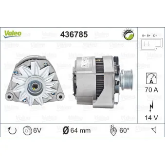 Alternateur VALEO 436785