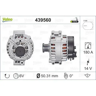 Alternateur VALEO 439560