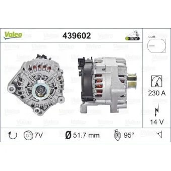 Alternateur VALEO 439602