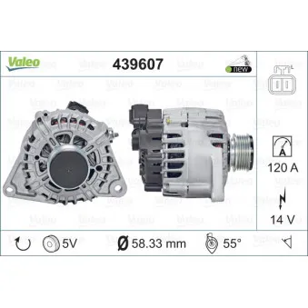 Alternateur VALEO 439607