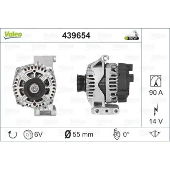 Alternateur VALEO 439654