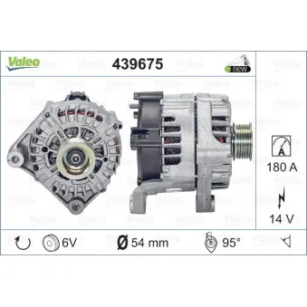 Alternateur VALEO 439675