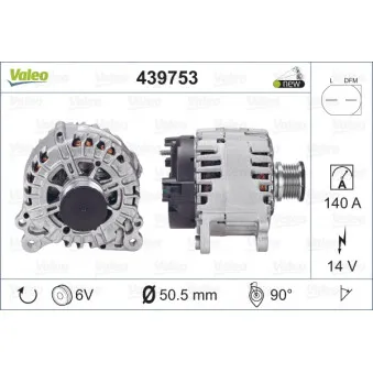 Alternateur VALEO 439753