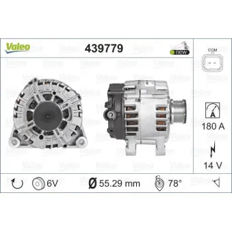 Alternateur VALEO 439779