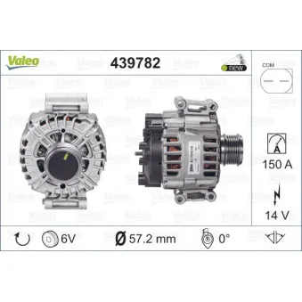 Alternateur VALEO 439782