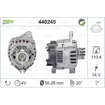 Alternateur VALEO 440245