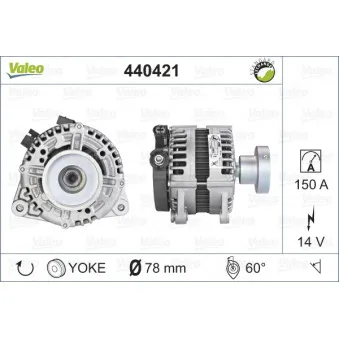 Alternateur VALEO 440421