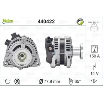 Alternateur VALEO 440422