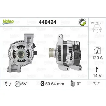 Alternateur VALEO 440424