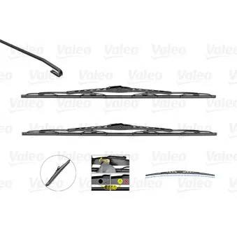 Kit balais d'essuie-glace VALEO 574290