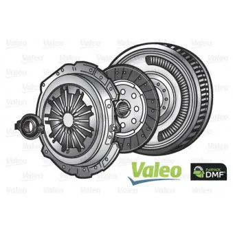 Kit d'embrayage + volant moteur VALEO 837041