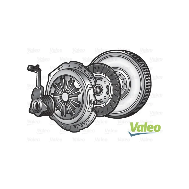 Kit d'embrayage + volant moteur VALEO 845157