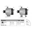 Alternateur DENSO DAN1034 - Visuel 1