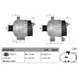 Alternateur DENSO DAN1089 - Visuel 1