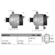 Alternateur DENSO DAN1124 - Visuel 1