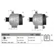 Alternateur DENSO DAN1148 - Visuel 1