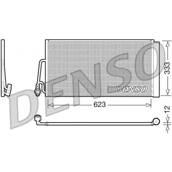 Condenseur, climatisation DENSO DCN05102