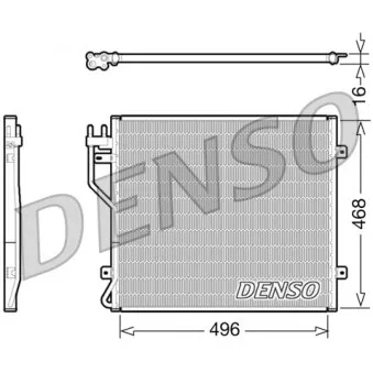 Condenseur, climatisation DENSO DCN06010