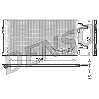 Condenseur, climatisation DENSO DCN07002