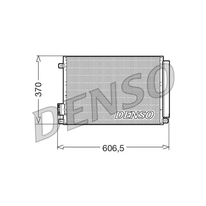 Condenseur, climatisation DENSO DCN09045