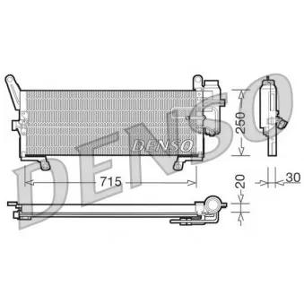 Condenseur, climatisation DENSO DCN09094