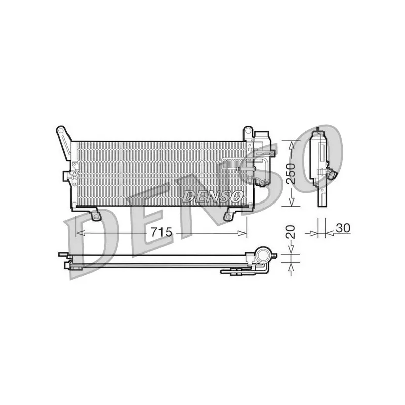 Condenseur, climatisation DENSO DCN09094