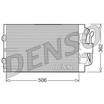 Condenseur, climatisation DENSO