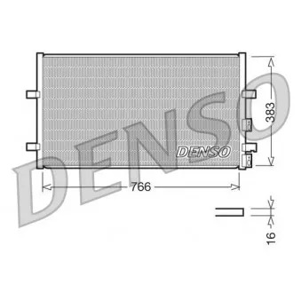 Condenseur, climatisation DENSO