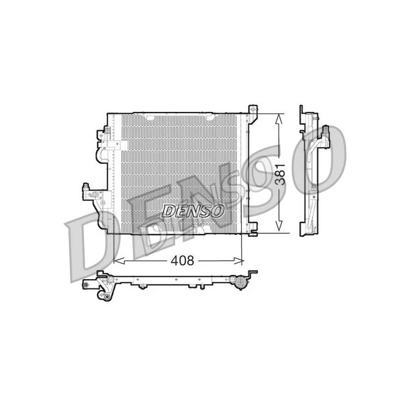 Condenseur, climatisation DENSO DCN20012