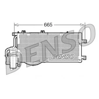 Condenseur, climatisation DENSO DCN20016