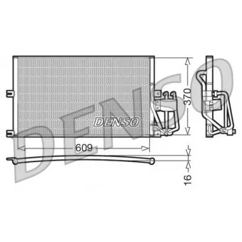 Condenseur, climatisation DENSO DCN20029