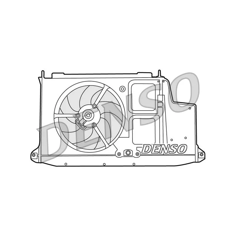 Ventilateur, refroidissement du moteur DENSO DER21012