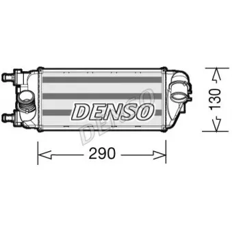 Intercooler, échangeur DENSO DIT09113