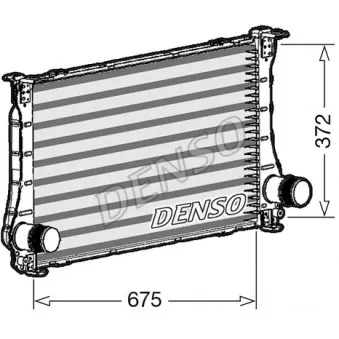 Intercooler, échangeur DENSO DIT50011