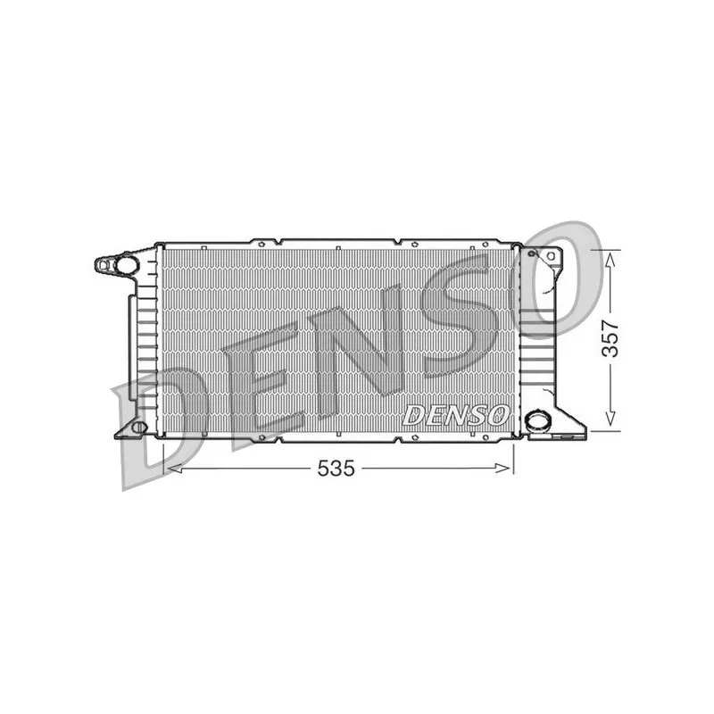 Radiateur, refroidissement du moteur DENSO DRM10101