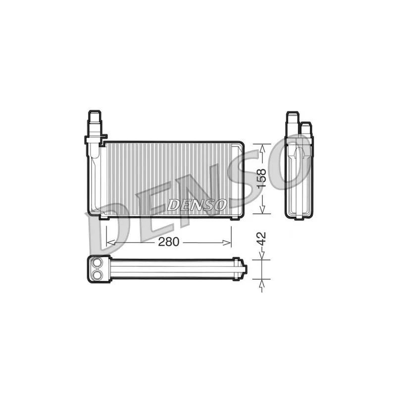 Système de chauffage DENSO DRR09020