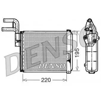 Système de chauffage DENSO DRR09032