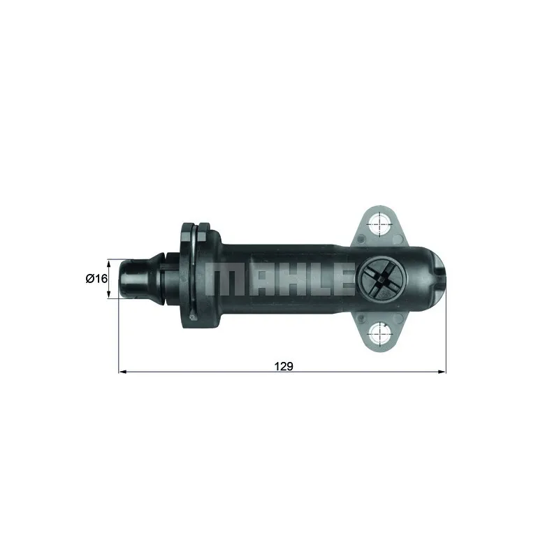 Thermostat, refroidissement - réaspiration d'échappement BEHR TE 2 70