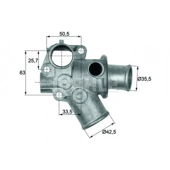 Thermostat d'eau BEHR TI 112 80D