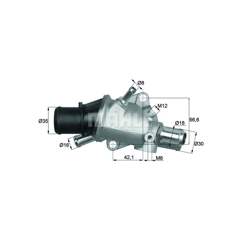 Thermostat d'eau BEHR TI 126 88