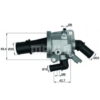 Thermostat d'eau BEHR TI 153 88