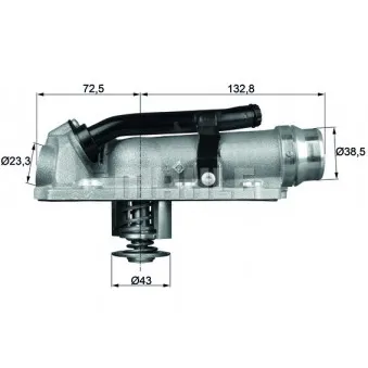 Thermostat d'eau BEHR TM 7 105