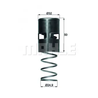 Thermostat, refroidissement d'huile BEHR TO 2 83