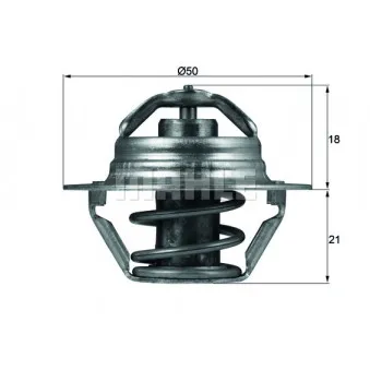 Thermostat d'eau BEHR TX 100 89D